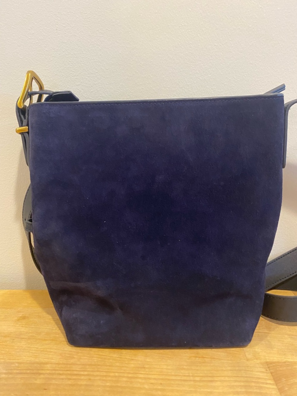 Quince Italian Suede Bucket Crossbody